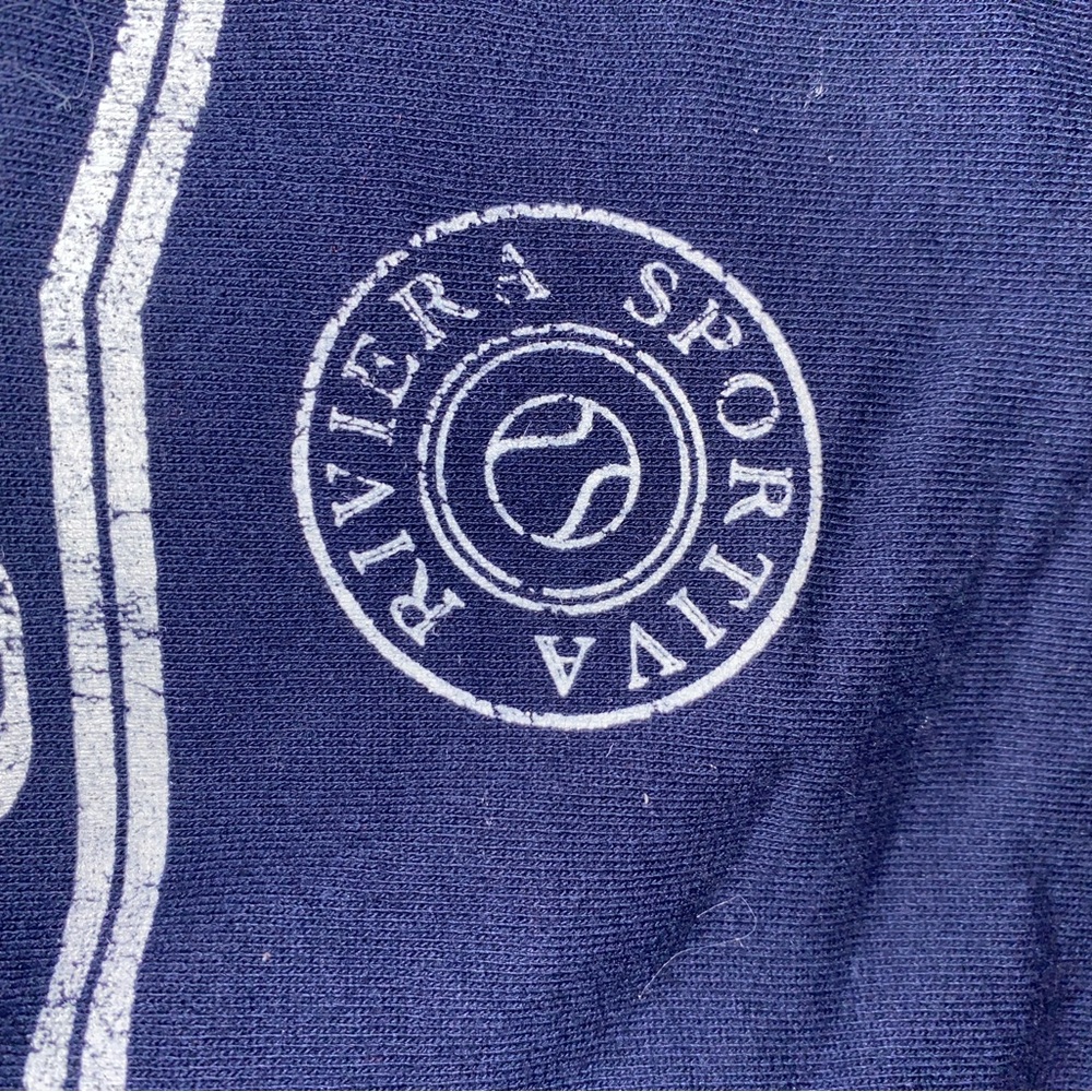 Urban Outfitters  size small petite, Monaco Classic Navy Crewneck Sweater - Picture 2 of 3